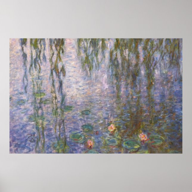 Póster Monet Water Lilies (Frente)