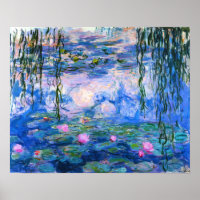 Monet Water Lilies Poster