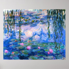 Póster Monet Water Lilies Poster