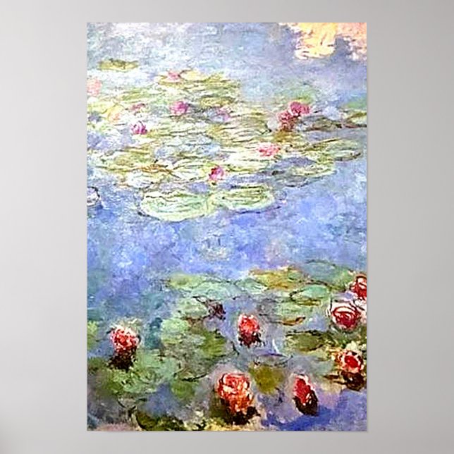 Póster Monet Water Lillies Poster (Frente)