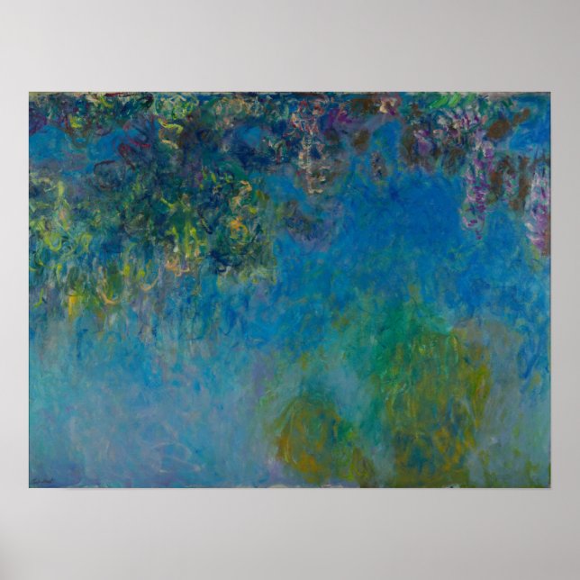 Póster Monet - Wisteria (Frente)