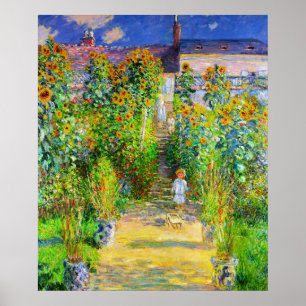 Póster Monet's Garden