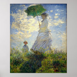 Póster Monet's Woman with a Parasol (Paseo / Paseo)