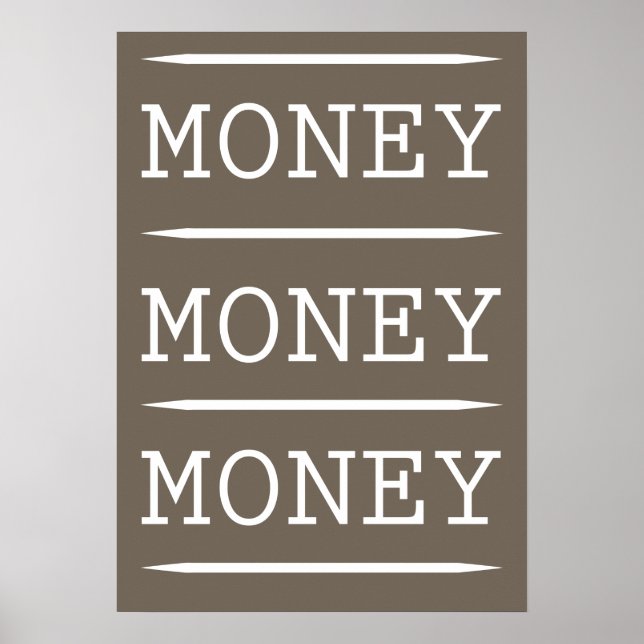 Póster Money Money Money (poster) (Frente)