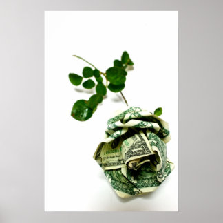Póster Money Rose