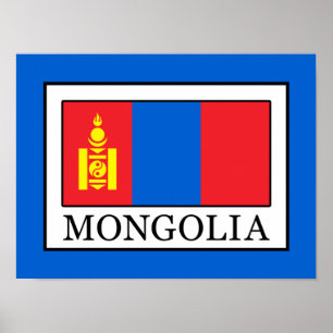 Póster Mongolia