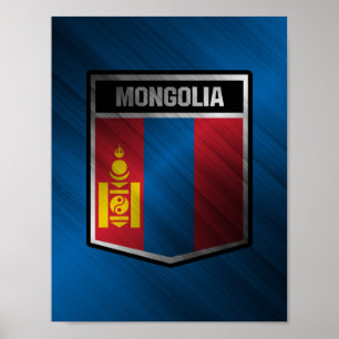 Póster Mongolia