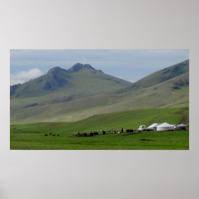 Póster Mongolia hermosa (Frente)