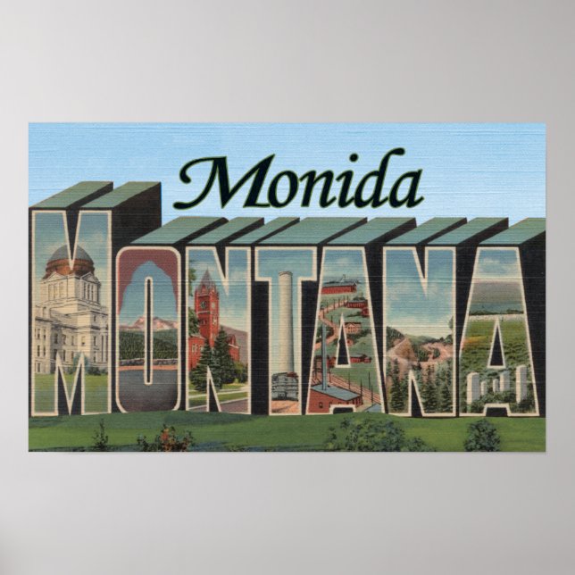 Póster Monida, Montana (Frente)