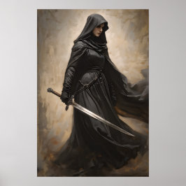 Póster Monja luchadora