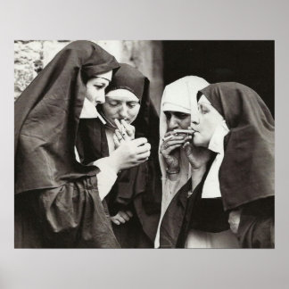 Póster Monjas