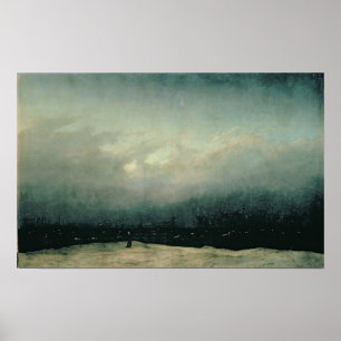 Póster Monje por mar, 1809