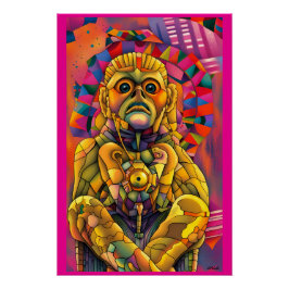 Póster Monkey Around, Monkey Out