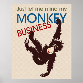 Póster Monkey Business