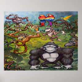 Póster Monkey Business Poster