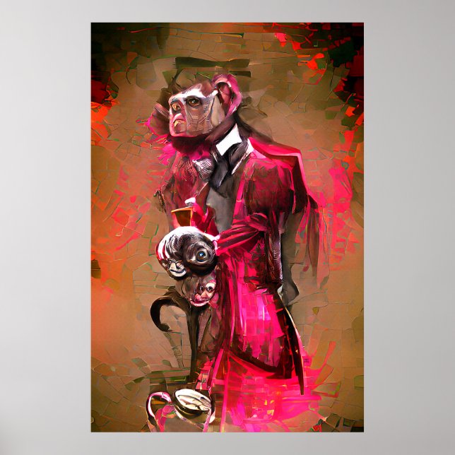 Póster Monkey Butler (Frente)