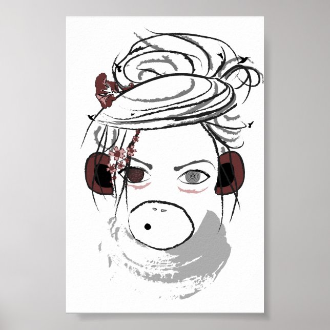 Póster mono. (Frente)