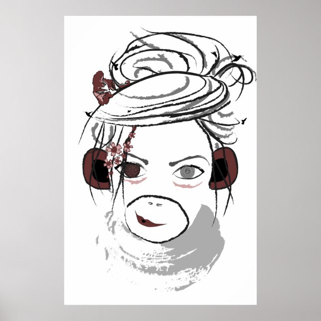 Póster mono. (Frente)