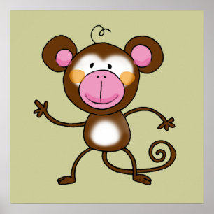 Póster Mono Cheeky