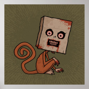 Póster Mono de saco Psycho