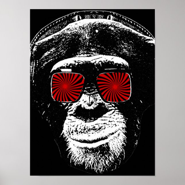 Póster Mono gracioso (Frente)