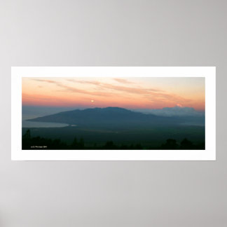 Póster Monoset en Sunrise - Maui