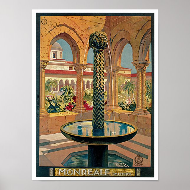 Póster Monreal ~ Palermo (Frente)