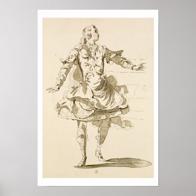 Póster Monsieur Jeliotte como Pigmalion, en Pigmalion, a (Frente)