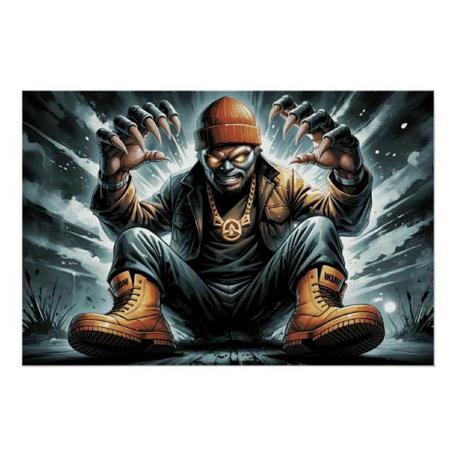 Póster Monster 4 (Anverso)