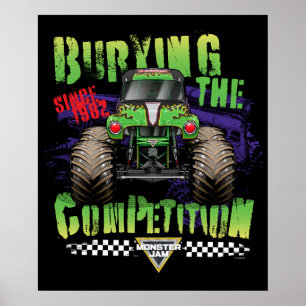 Póster Monster Jam Grave Digger