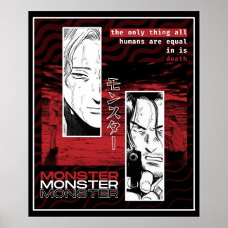 Póster Monster Johan Tenma