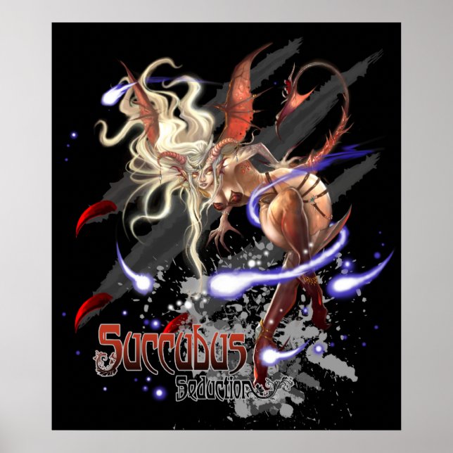 Póster Monster Poster - Sucubus Seduction (Frente)