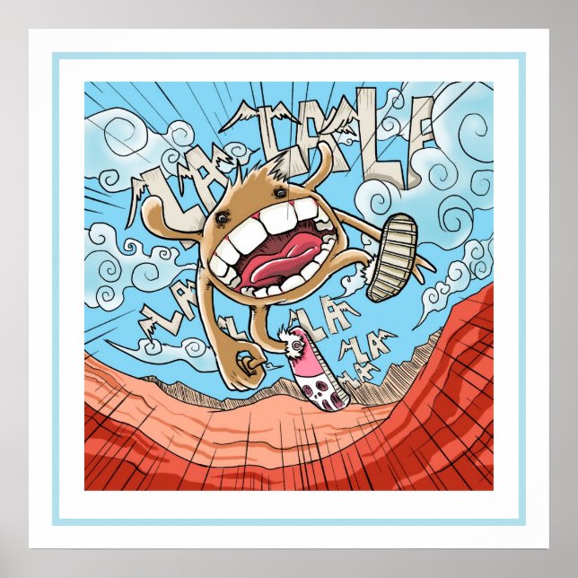 Póster Monster Skater (Frente)