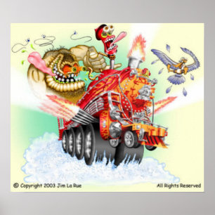 Póster Monster Train Poster