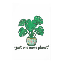 Póster Monstera Lindo Solo Una Planta Más