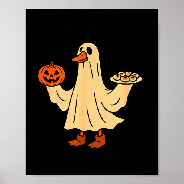 Póster Monsters Don't Eat Ghost Because They Taste Like S (Frente)