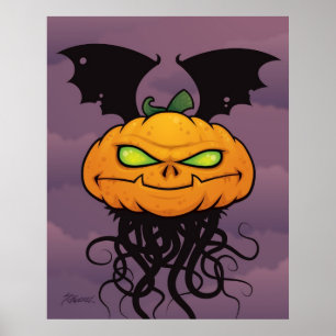 Póster Monstruo de calabaza