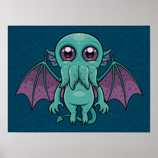 Póster Monstruo de Cthulhu (Frente)