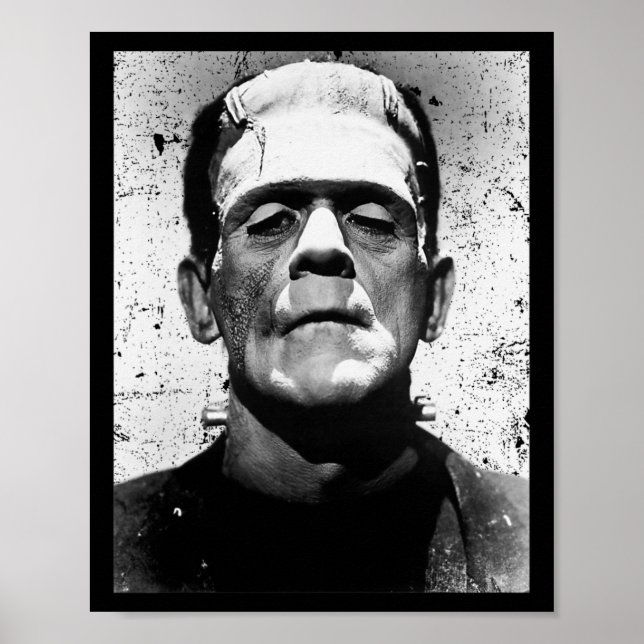 Póster Monstruo de Halloween Escáner Monstruo 1 (Frente)