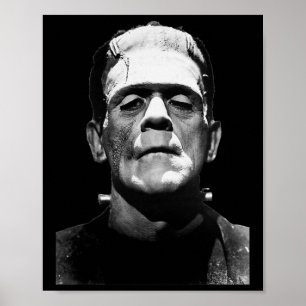 Póster Monstruo de la película de terror de Halloween