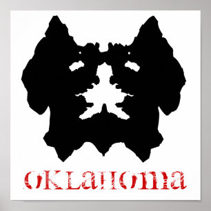 Póster Monstruo de OKLAHOMA Kiamichi
