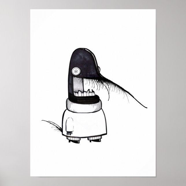 Póster Monstruo diario 100 (Frente)