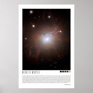 Póster monstruo magnético (NGC 1275)
