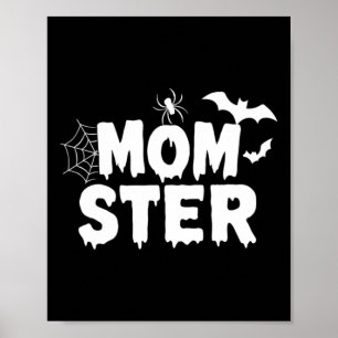 Póster Monstruo Mamácula Monstruo Halloween Truco o Trato