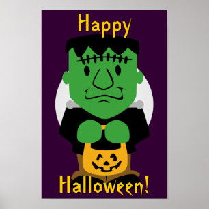 Póster Monstruo Poster de Frankenstein