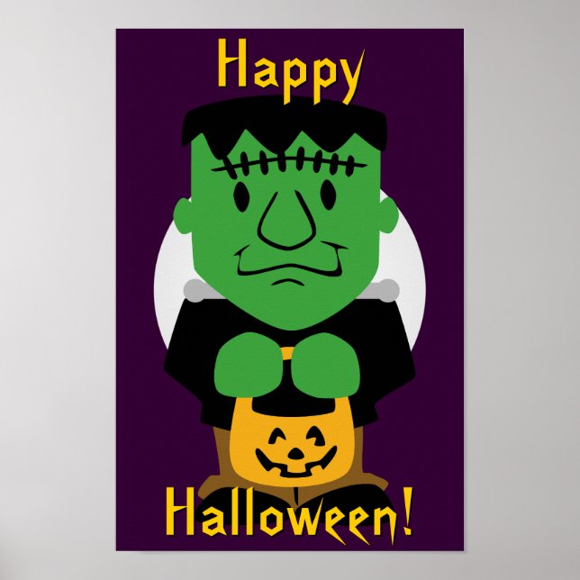 Póster Monstruo Poster de Frankenstein (Frente)