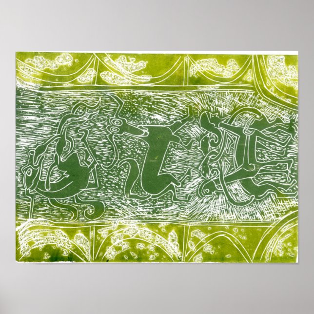 Póster Monstruos de Aberlamno (Frente)