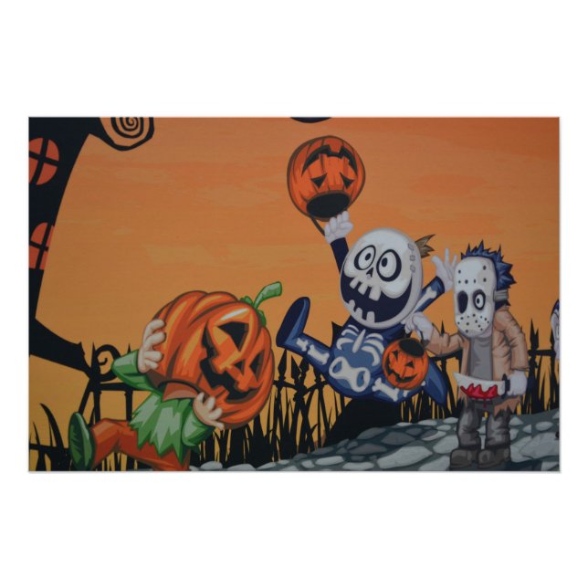 Póster Monstruos de Cute (Anverso)