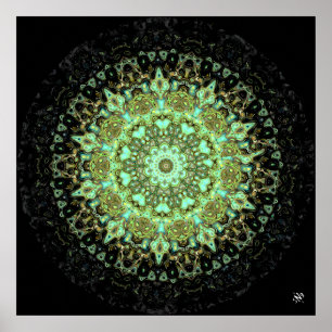 Póster Monstruos de Mandala