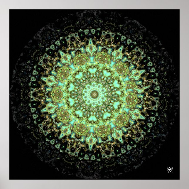 Póster Monstruos de Mandala (Frente)